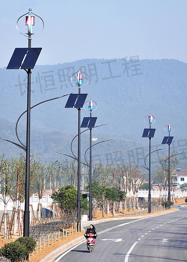 風(fēng)光互補(bǔ)路燈001