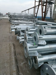 八角監(jiān)控桿